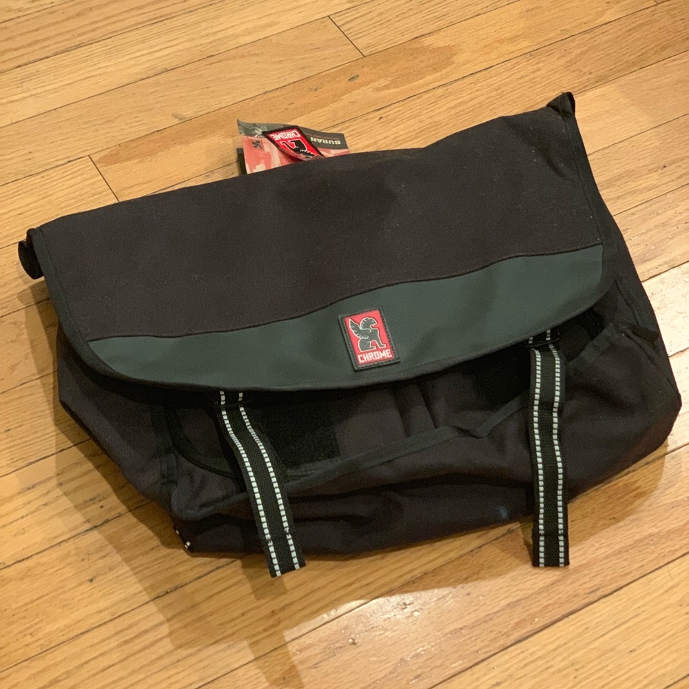 Chrome Buran Laptop Messenger Bag - NWT